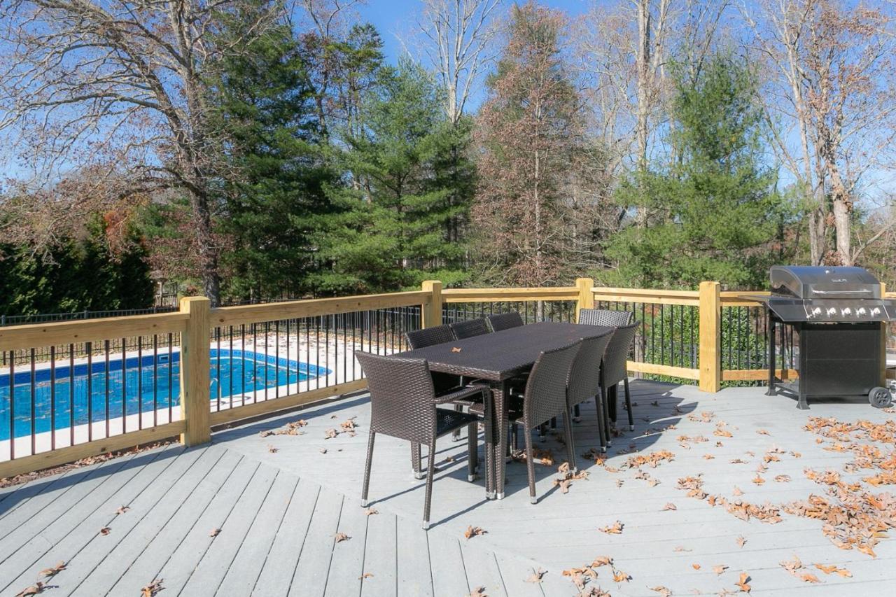 Luxurious House With Pool Near Asheville By Mighty Tree Properties Leicester エクステリア 写真